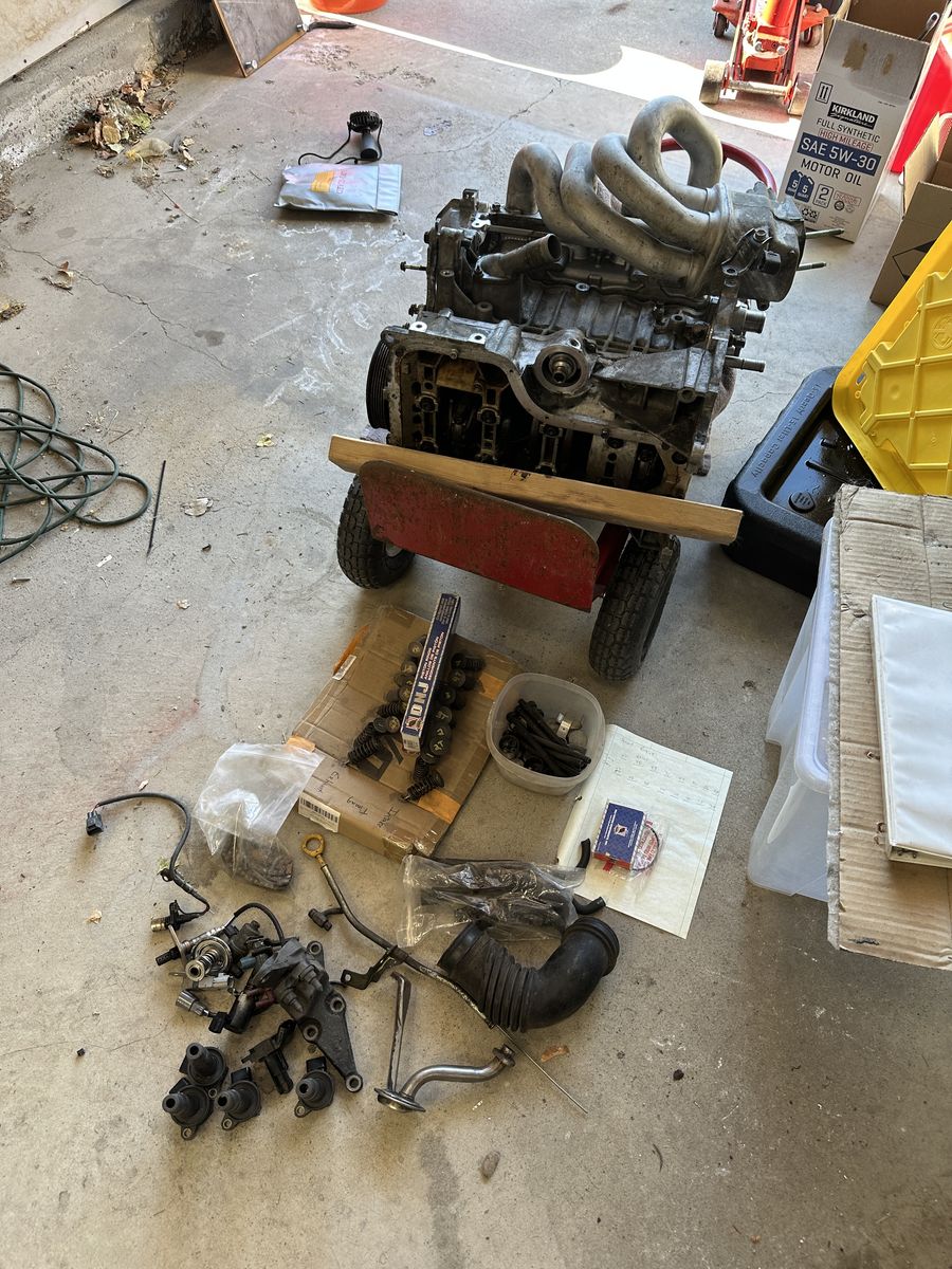 2001 Toyota Corolla 1ZZ-FE Engine Core – Good Rebuild Candidate