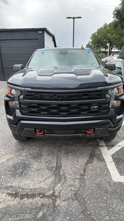2024 Chevrolet Silverado 1500 Custom Trail Boss — rebuilt & branded title, 13% below market
