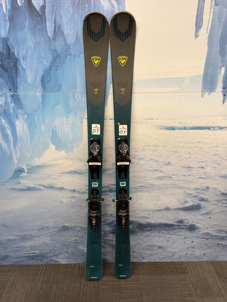 Used 2025 Rossignol Exp 82 Basalt 160cm Skis w/ Look NX12 Bindings