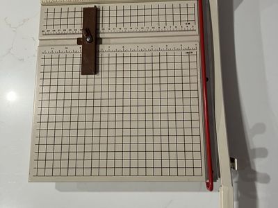 Boston 2612 heavy duty 12” paper cutter/trimmer guillotine USA