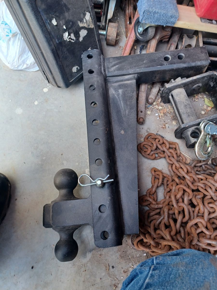 Bullet proof 14" drop hitch