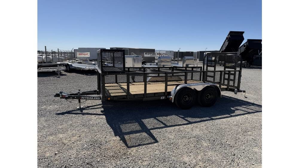 2027 PJ Trailers 7X16 UL 10K with 2' Sides and HD
