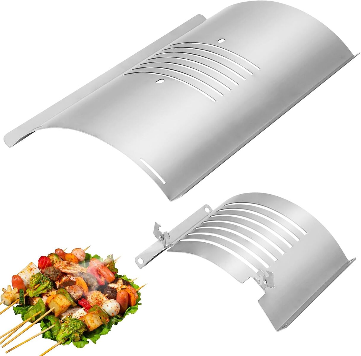 Flame Broiler Kit for Pit Boss Smoker Grill PB820 PB850 PB820D3 Series, Flame Broiler Slide Cover