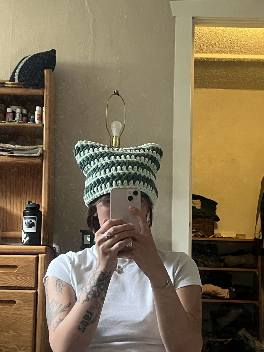 Crochet beanie