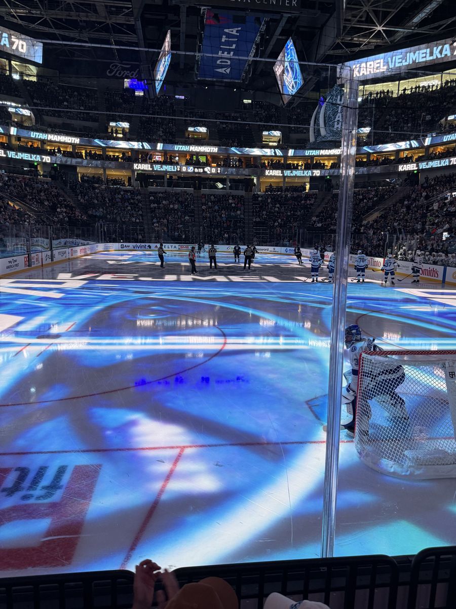 Utah Mammoth v Edmonton Oilers: DELTA SKY CLUB, ROW 2! Four seats!