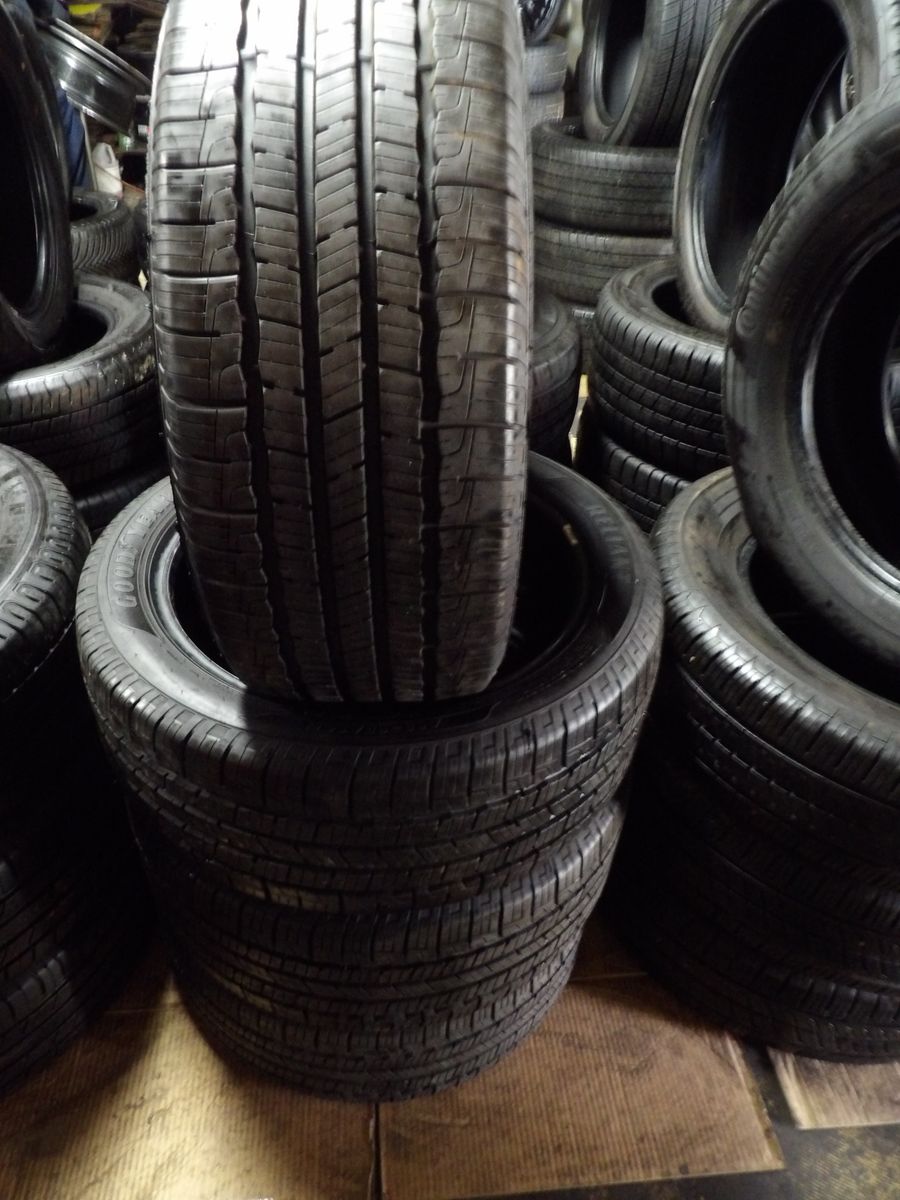 225/45R17 GOODYEAR RELIANT A/S SET OF USED TIRES 