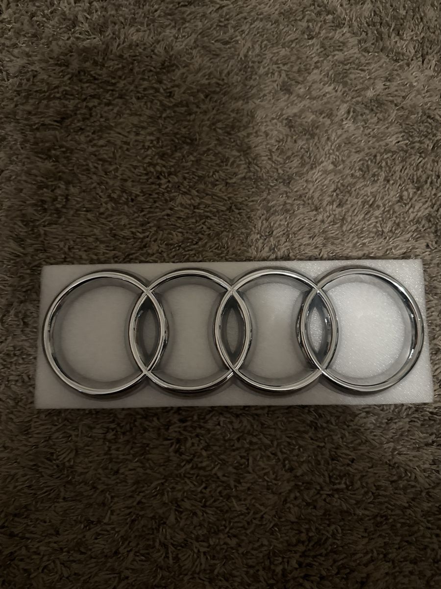 Brand new Audi Four Rings Chrome Emblem Badge Car Styling Accessory. $25 OBO
