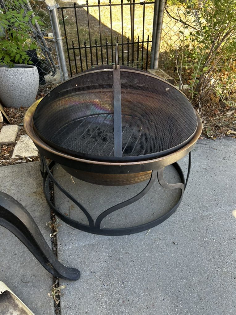 Copper FirepIt For Outdoor
