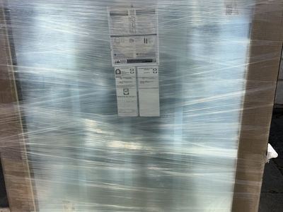 Pella brown left swing window