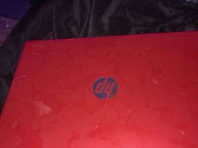 HP Red Laptop