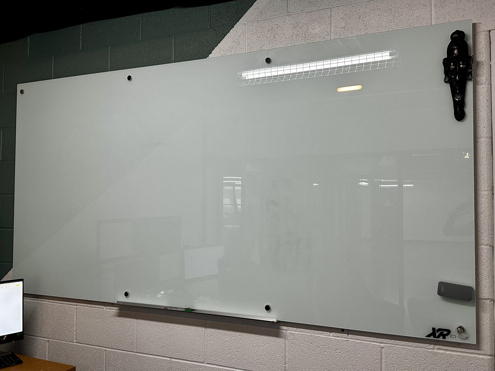 Quartet Magnetic Glass Whiteboards (3 Units)