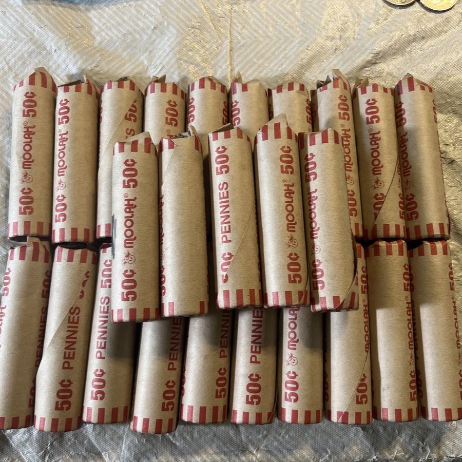 Lincoln Memorial Constitutional Copper Rolls