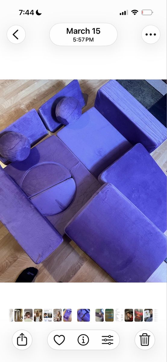 12 piece modular kids couch