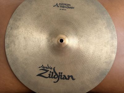 Zildjian A Avedis Medium Thin Crash Cymbal 16"/40cm - Great Condition