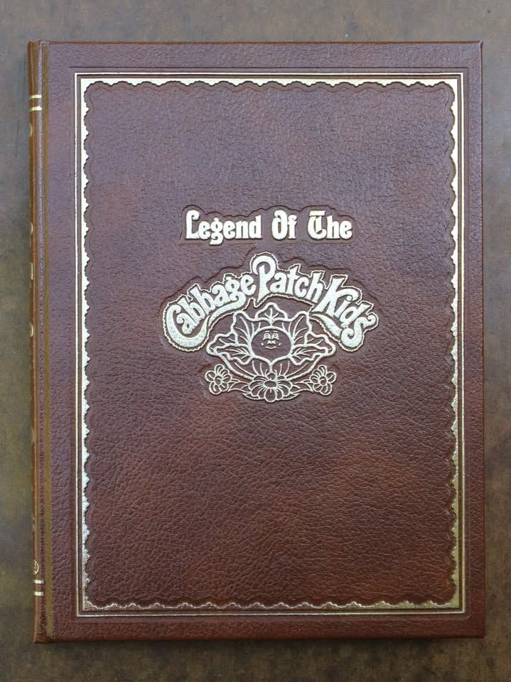 Leather-bound First Edition Copy of "The Legend of the Cabbage Patch Kids," published in 1984