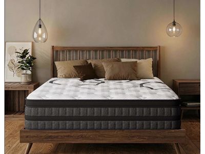 12” Full Medium Firm Hybrid Gel Memory Foam and Pocket Spring Mattress