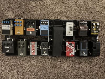 Complete Professional guitar pedalboard!