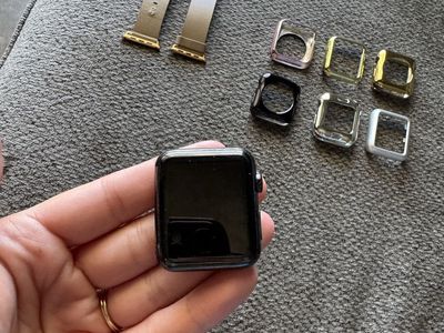 Apple Watch Series 1 Black Smart Watch w/ Bands & Cases