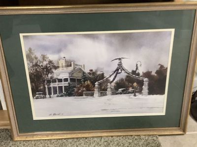 Al Rounds - Eagle Gate Painting