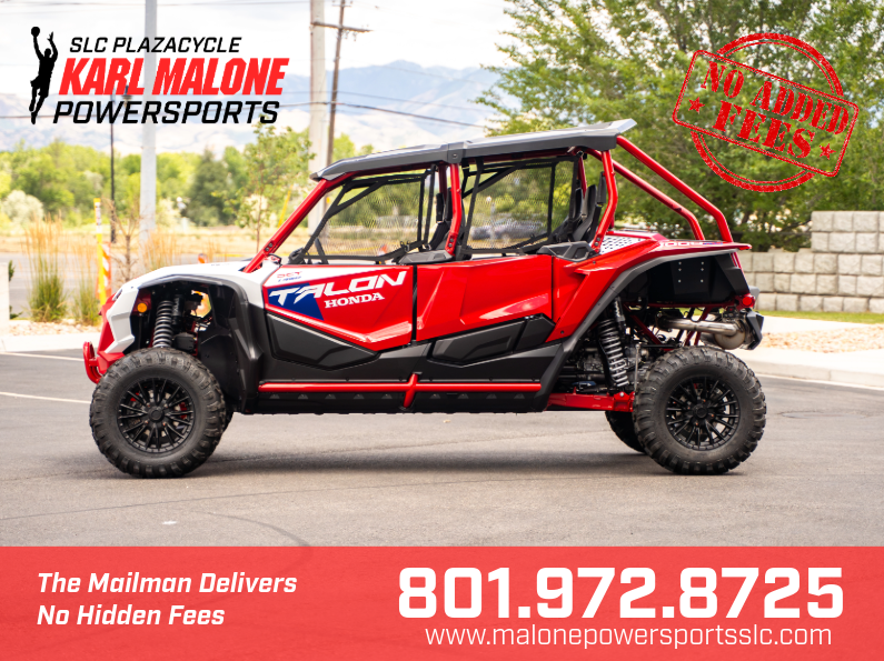 2026 HONDA Talon 1000X-4 FOX LIVE VALVE Pearl Red