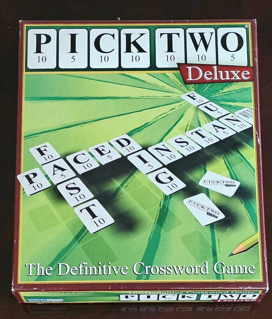 Pick Two Crossword Boardgame