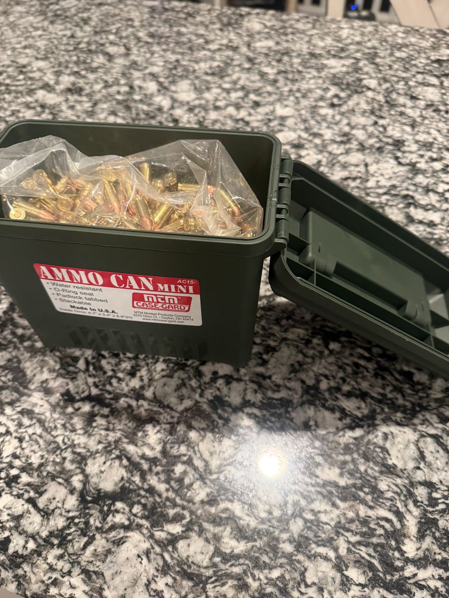 9mm 147 GRAIN FMJ/SUB Target 500 rounds $150.00