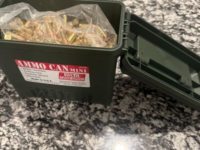 9mm 147 GRAIN FMJ/SUB Target 500 rounds $150.00