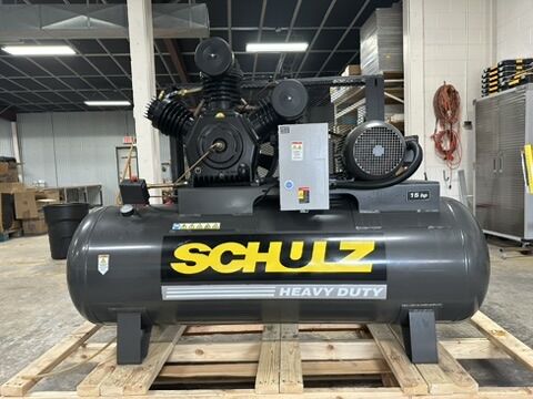 Schulz 15-HP 3 Phase 120 Gallon Compressor