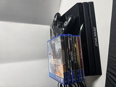 Star Wars Edition PS4 Pro 1TB Console Bundle GAMES