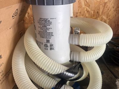 Intex pool filter/cold plunge filter
