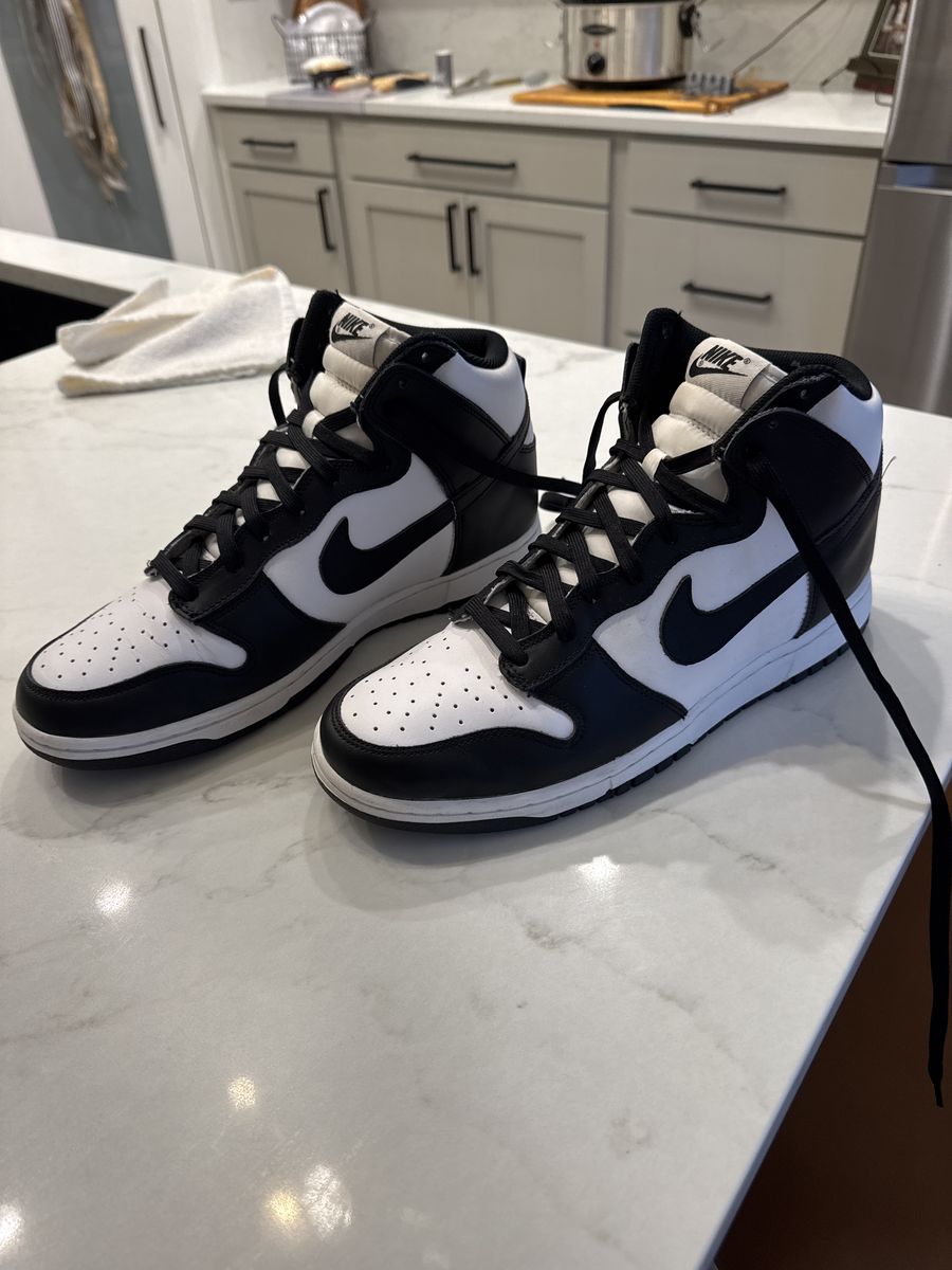 Nike High Top Pandas