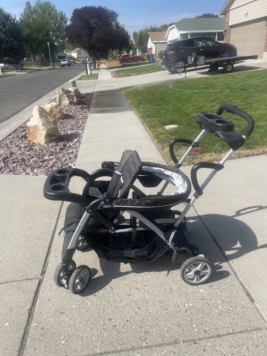 Graco Ready2Grow Double Stroller - Black