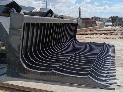 Skeleton Rock Bucket - Skid Steer