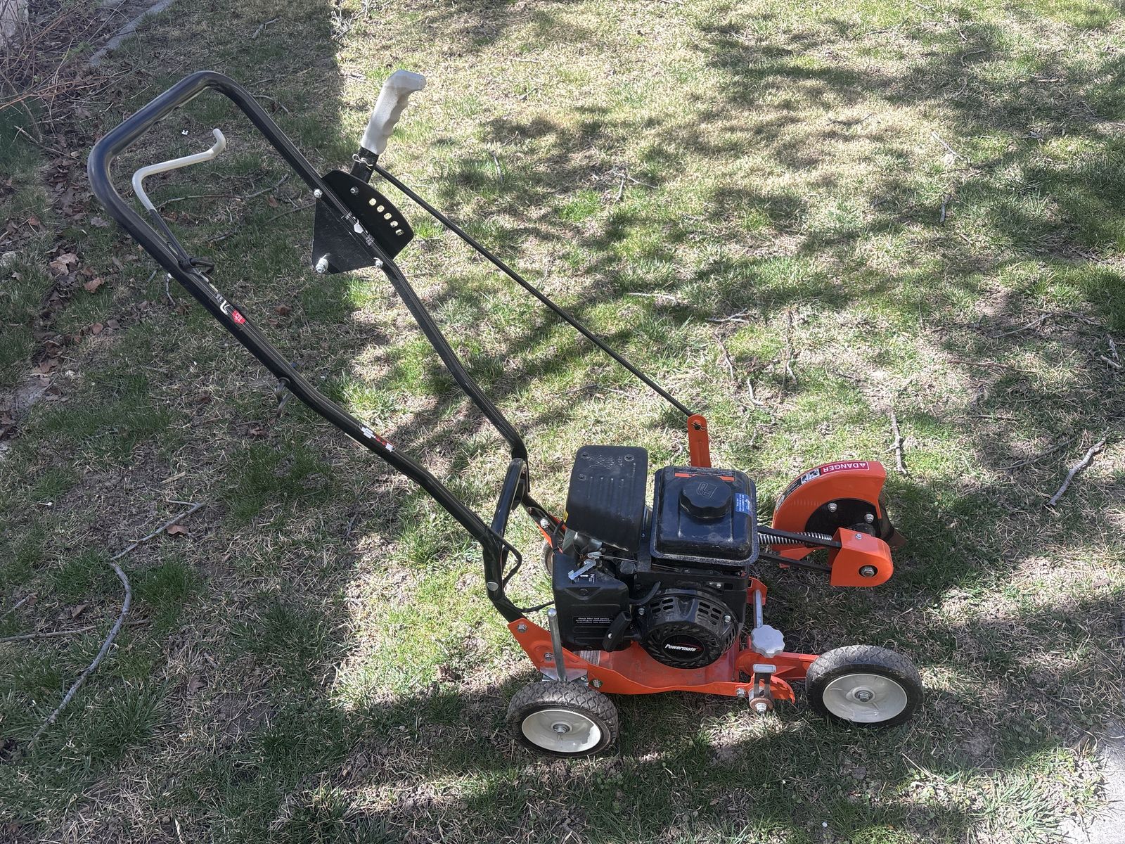 Curbhopper Edger W Height Angle Curb Controls