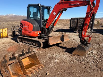 2021 Kubota KX040-4 Mini Excavator **3 Buckets**