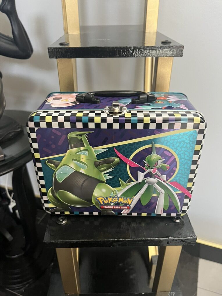 Pokemon Collector Chest Lunchbox with Stickers