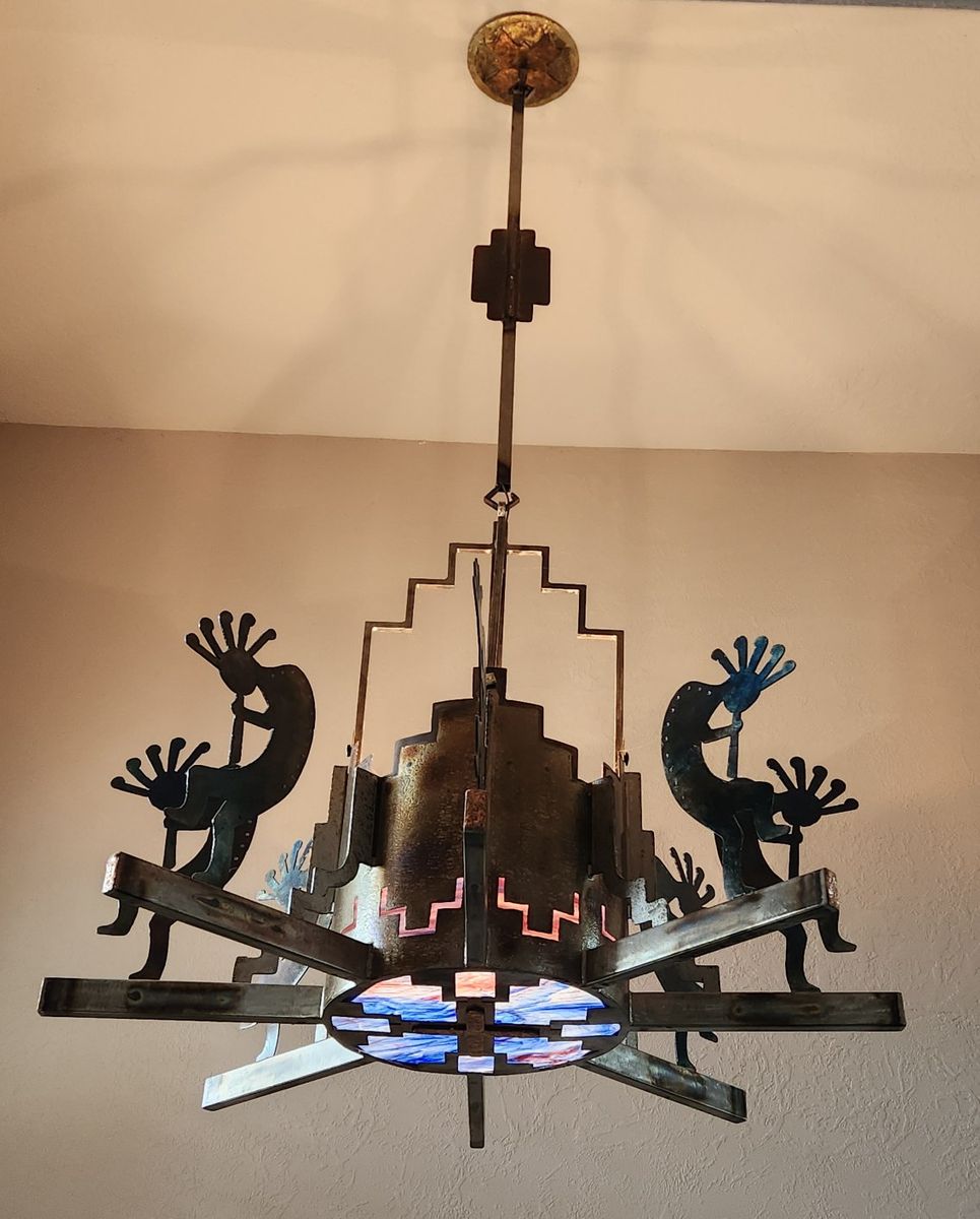 Kokopelli Light Chandeliers