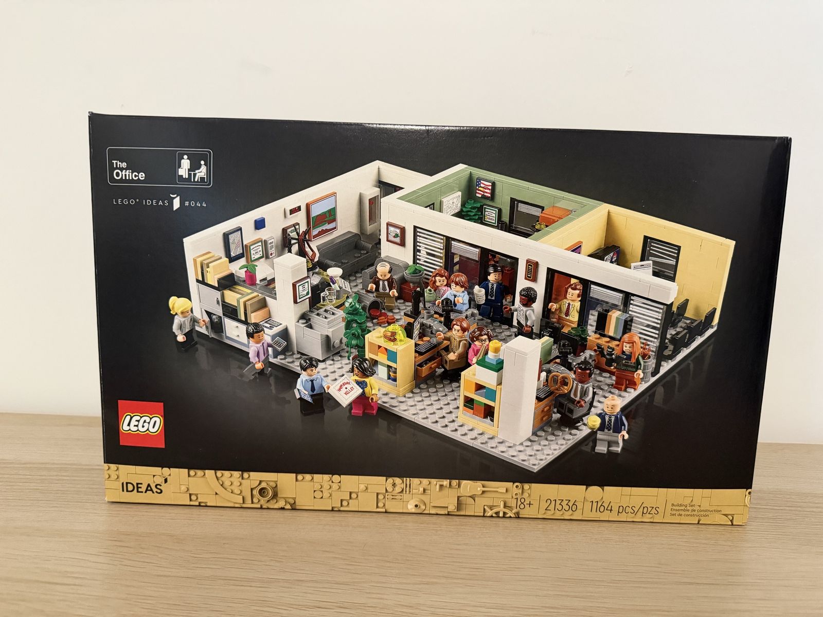 Used LEGO Ideas The Office Building Set #21336 (1164 Pieces)