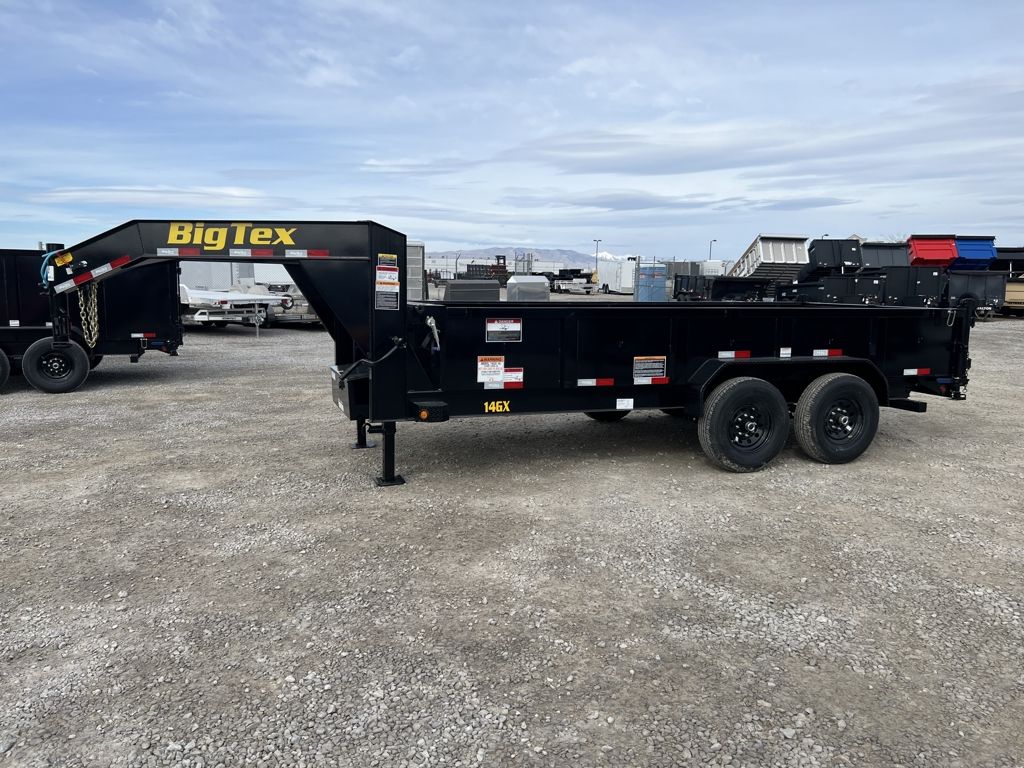 2026 Big Tex Trailers 7x16 14GX Heavy Duty Goosene