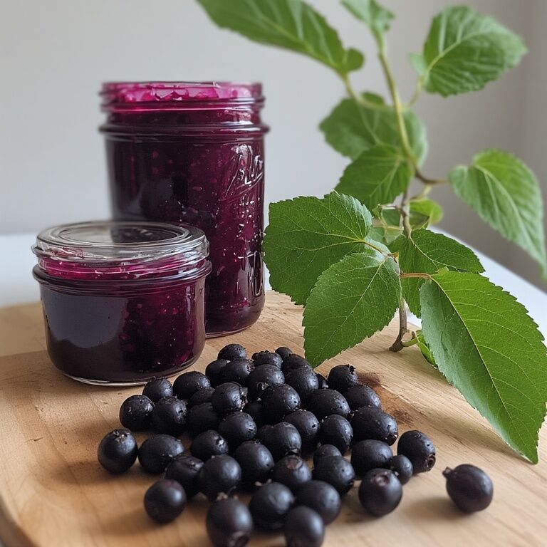 Organic Low-Sugar Wonderberry (Garden Huckleberry) Jam