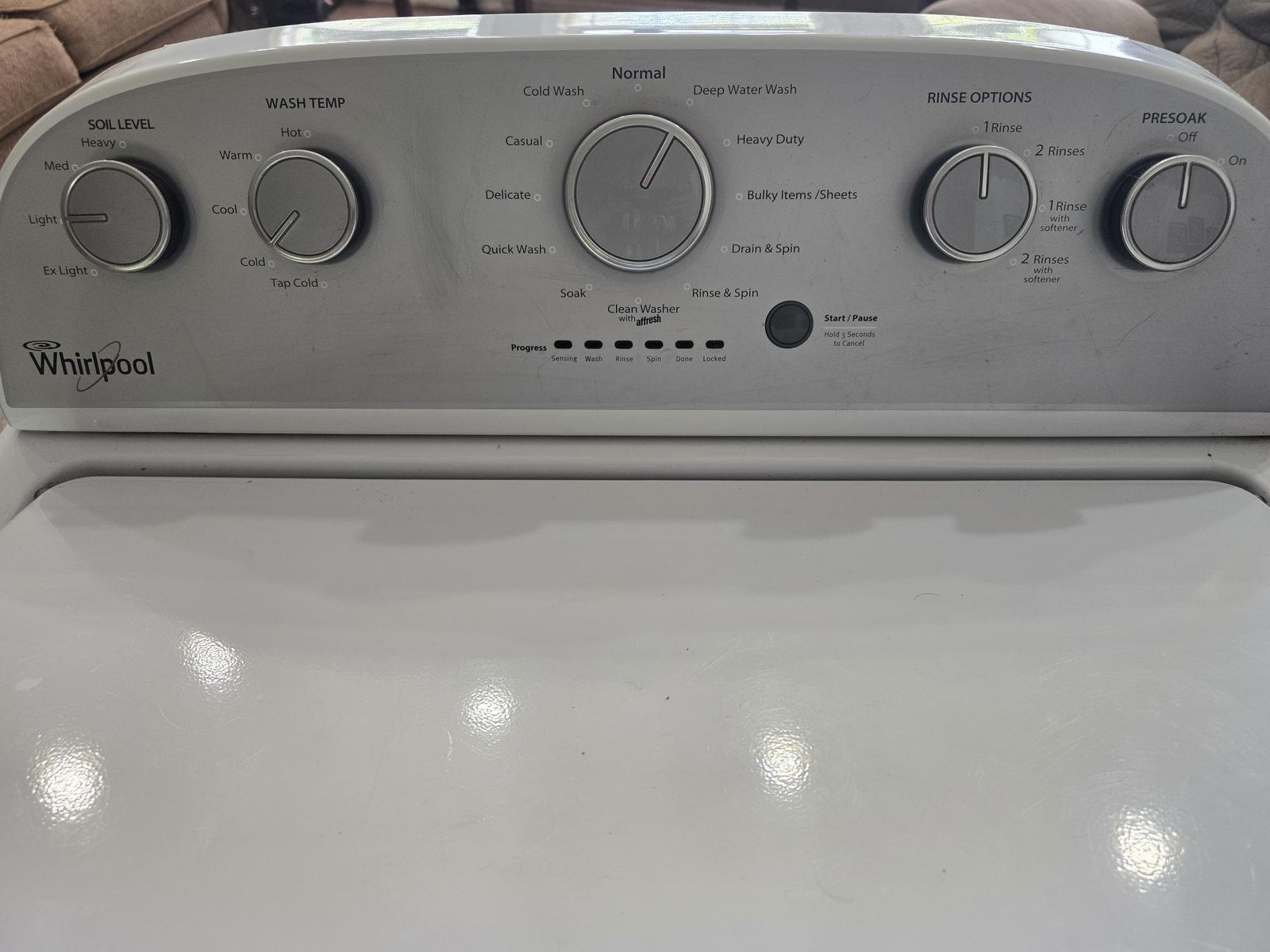 Maytag Bravos XL Electric Dryer and Whirlpool Clothes Washer