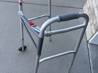 Folding Medical Walker 2 wheel style