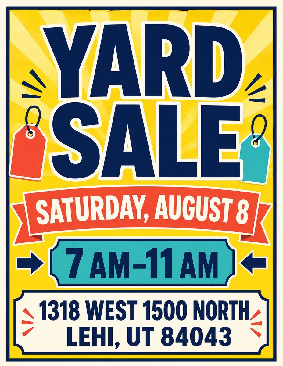 Lehi YARD SALE