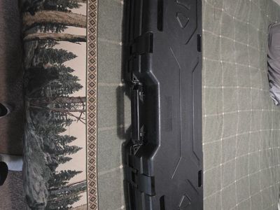 Plano Protector Series Single Scoped Rifle/Shotgun Hard Case - Black, Foam Padded