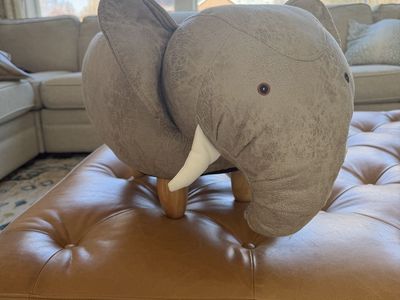 Nursery Elephant Ottoman