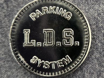 L.D.S. Parking System Token Mormon LDS Temple