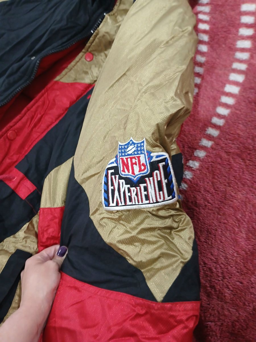 Vintage NFL  Official 49rs puffer jacket,