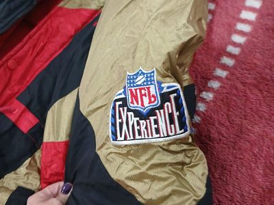Vintage NFL Official 49rs puffer jacket,