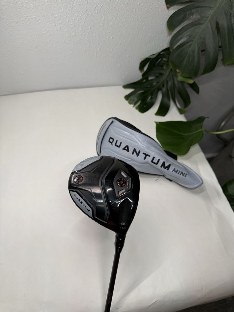 Callaway Quantum Mini Driver 11.5° Denali Frost 60 6.0 Stiff RH Headcover