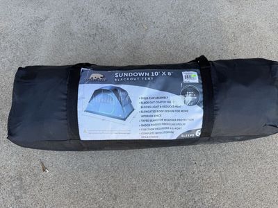 Golden Bear Sundown 10' x 8' Blackout Tent - 6 Person